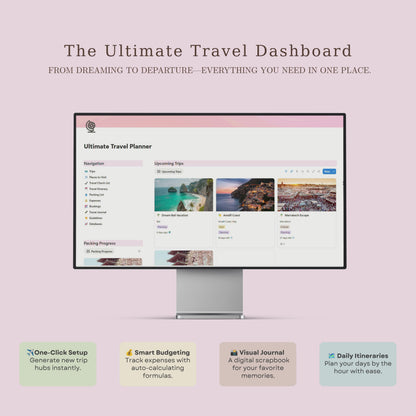 Notion Travel Planner: From Dreaming to Departure